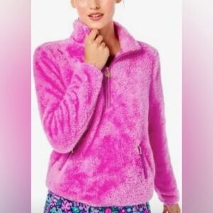 Lilly Pulitzer Skipper Sherpa Popover